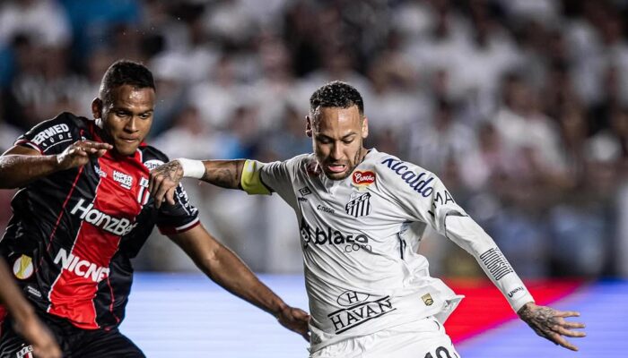 Neymar Comeback di Santos Ciptakan 7 Shot, Hasil Imbang Lawan Botafogo SP Jadi Sorotan