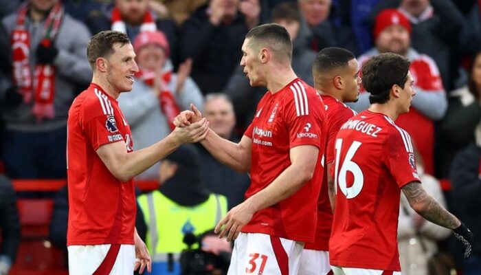 Nottingham Forest Pesta Gol 7-0, Brighton Jadi Korban Terbaru