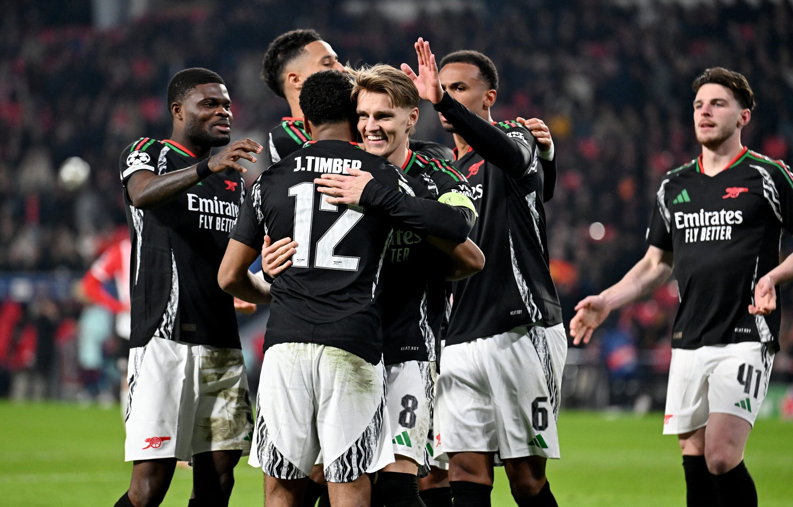 Arsenal Bantai PSV 7-1 di Liga Champions: Catatan Menarik dari Laga Pembantaian