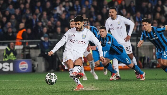 Aston Villa Tumbangkan Club Brugge 3-1 di Liga Champions : Statistik dan Jalannya Pertandingan